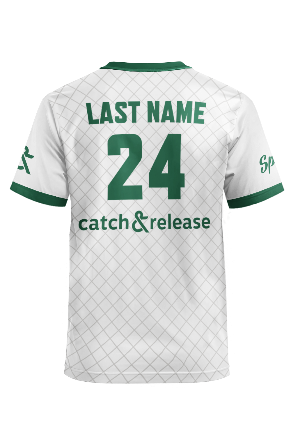 Catch & Release Short Sleeve Jersey (White)