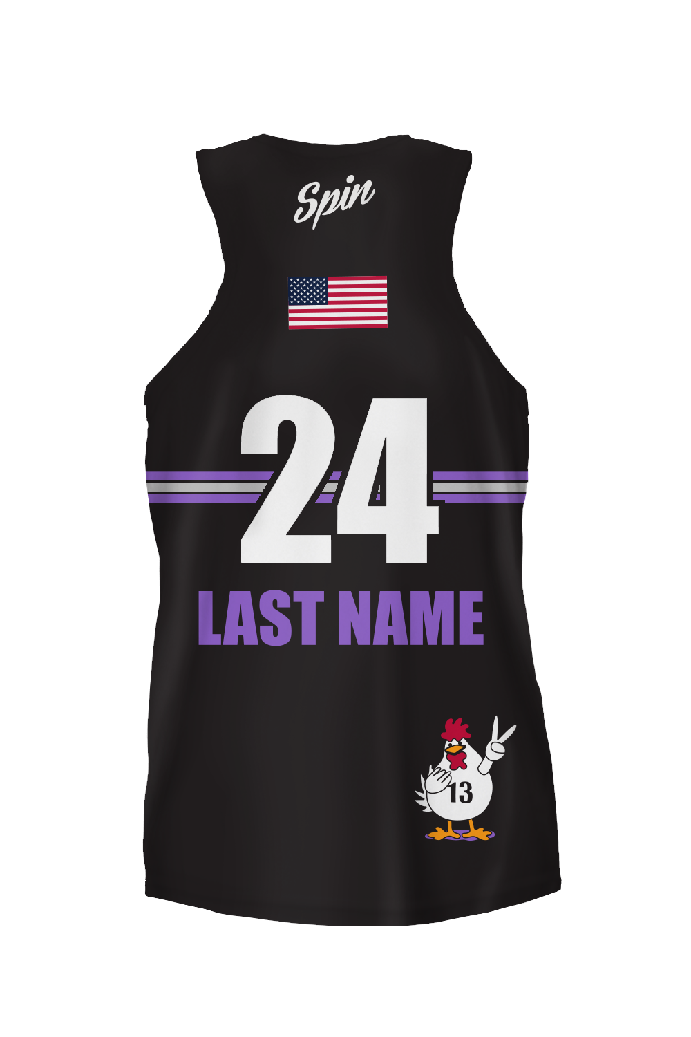 Chicken Pax Tank (Black)
