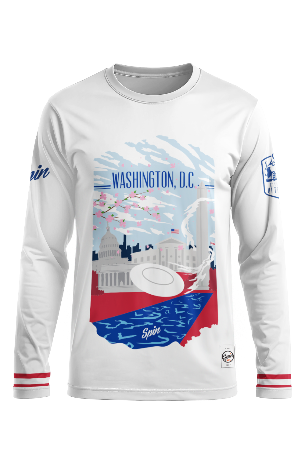 Washington D.C. Long Sleeve Jersey