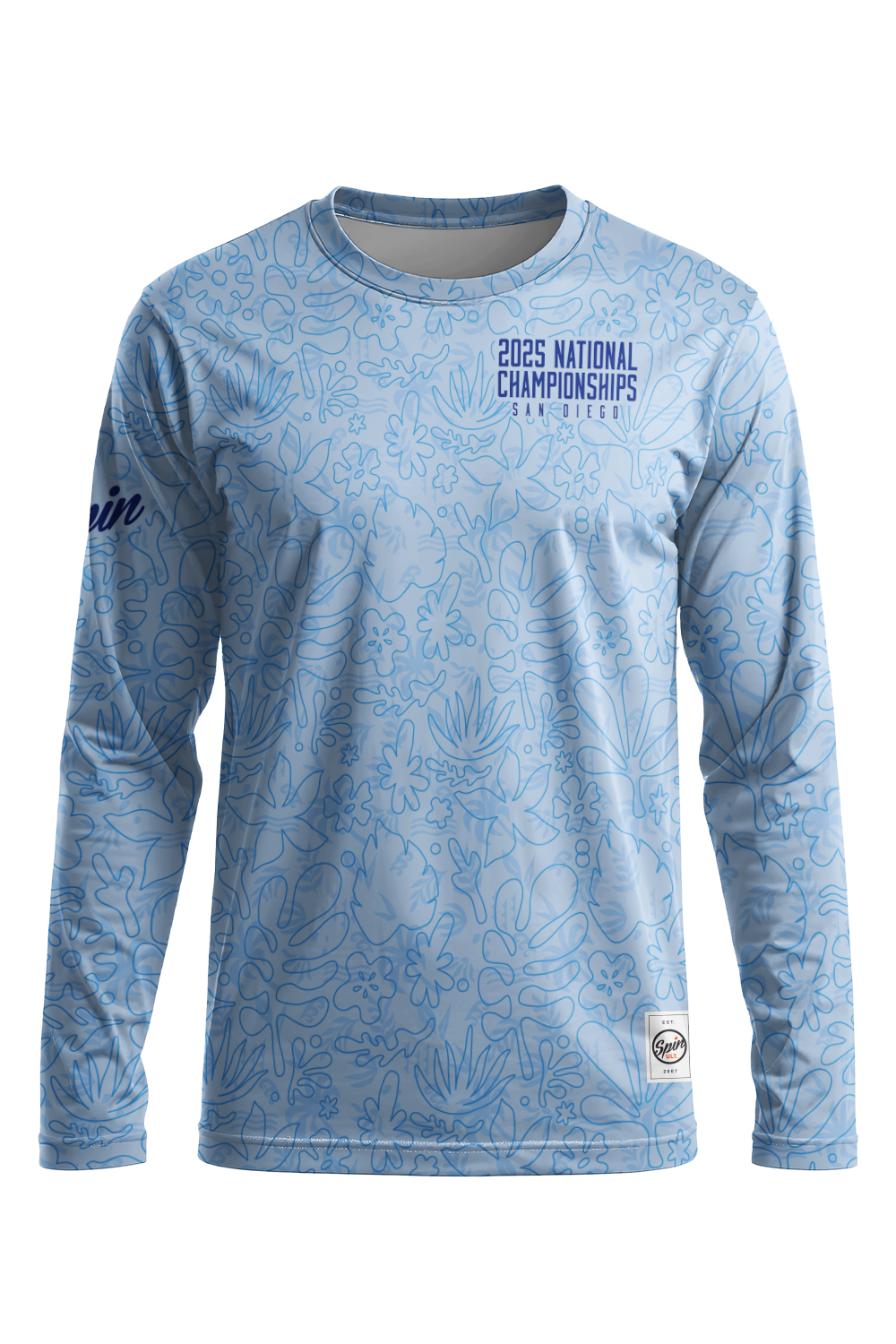 Club 2025 Long Sleeve Jersey (Blue Flora)