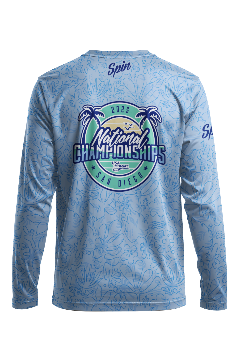 Club 2025 Long Sleeve Jersey (Blue Flora)