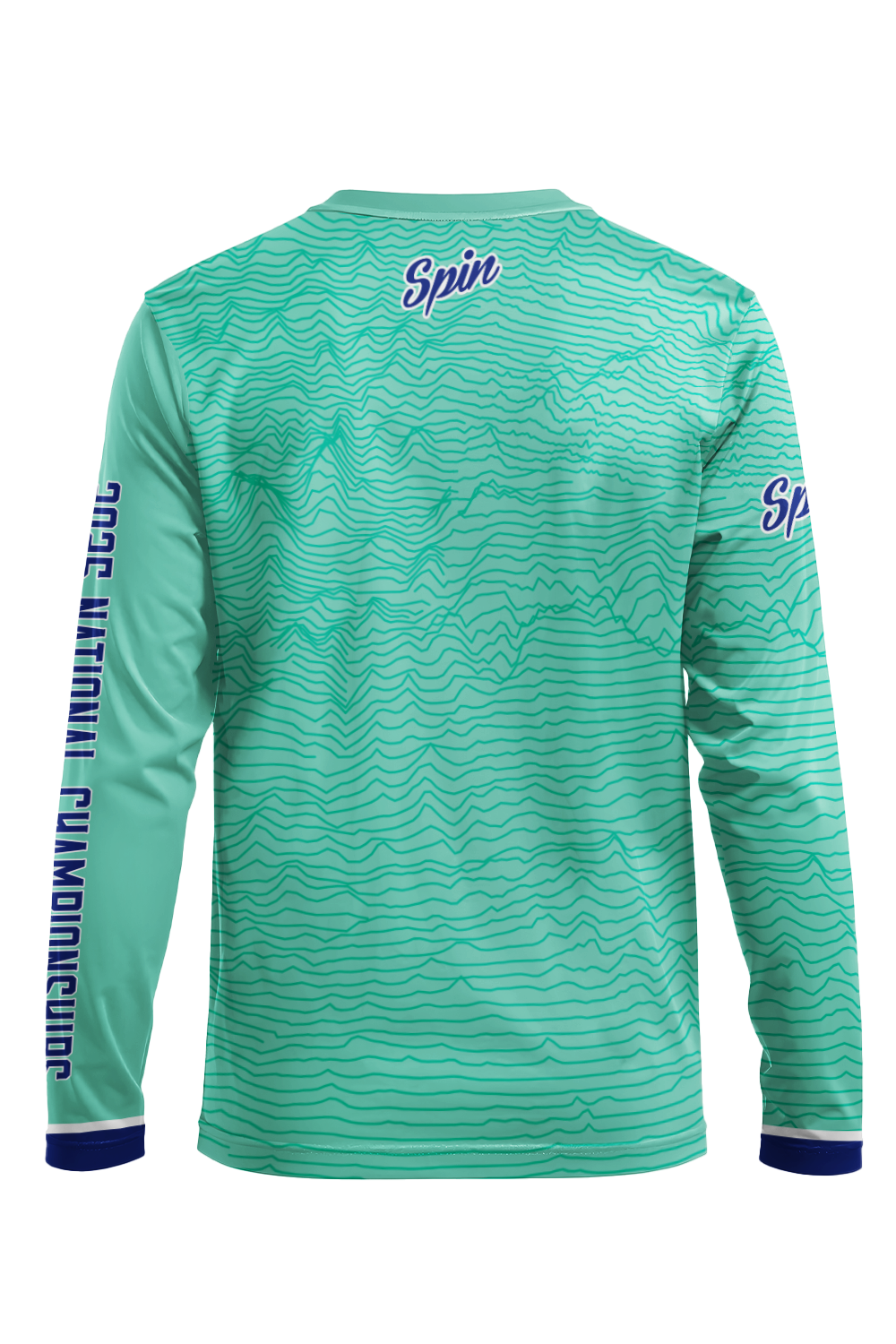 Club 2025 Long Sleeve Jersey (Mint Topography)