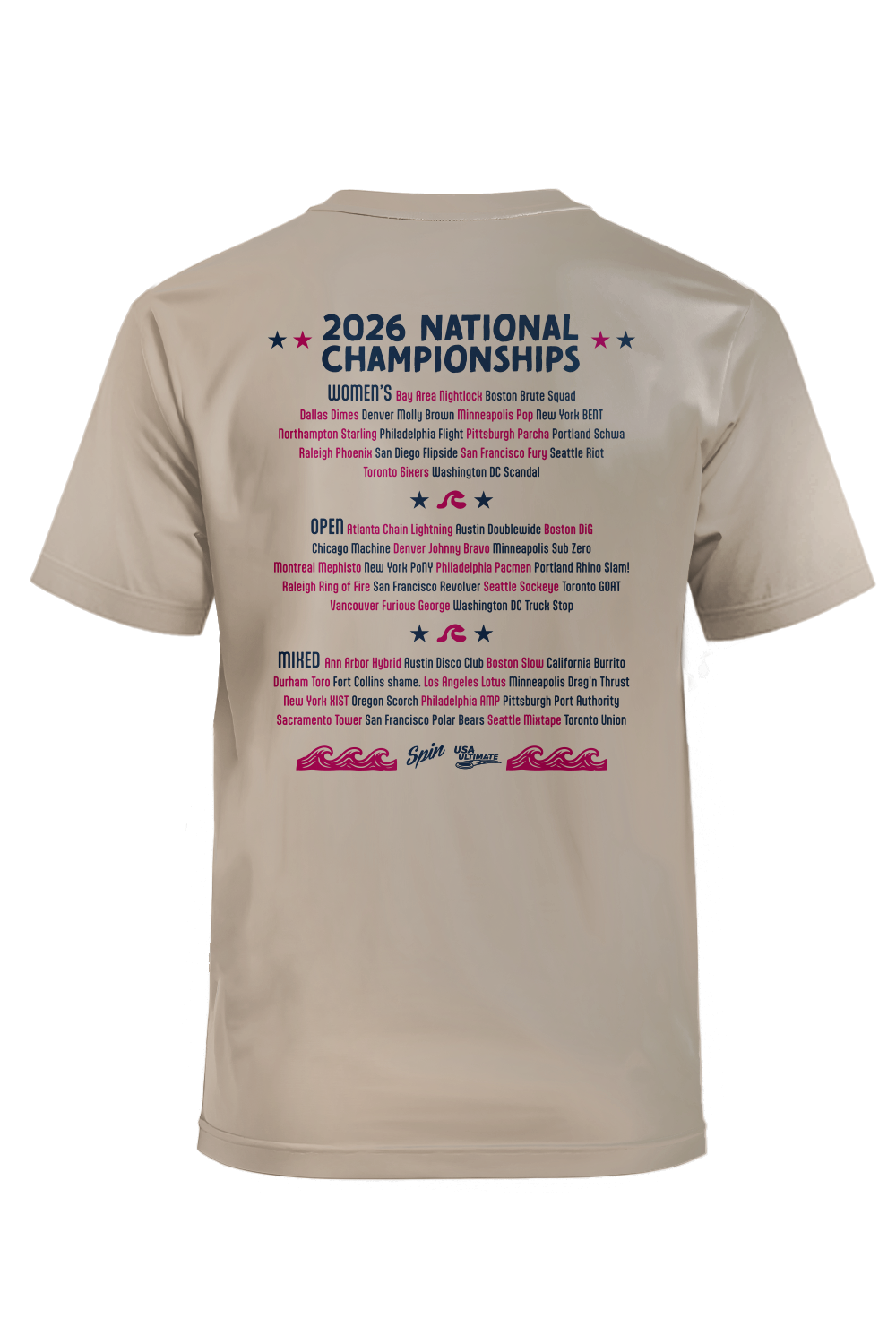 Club 2026 Cotton T (Tan)