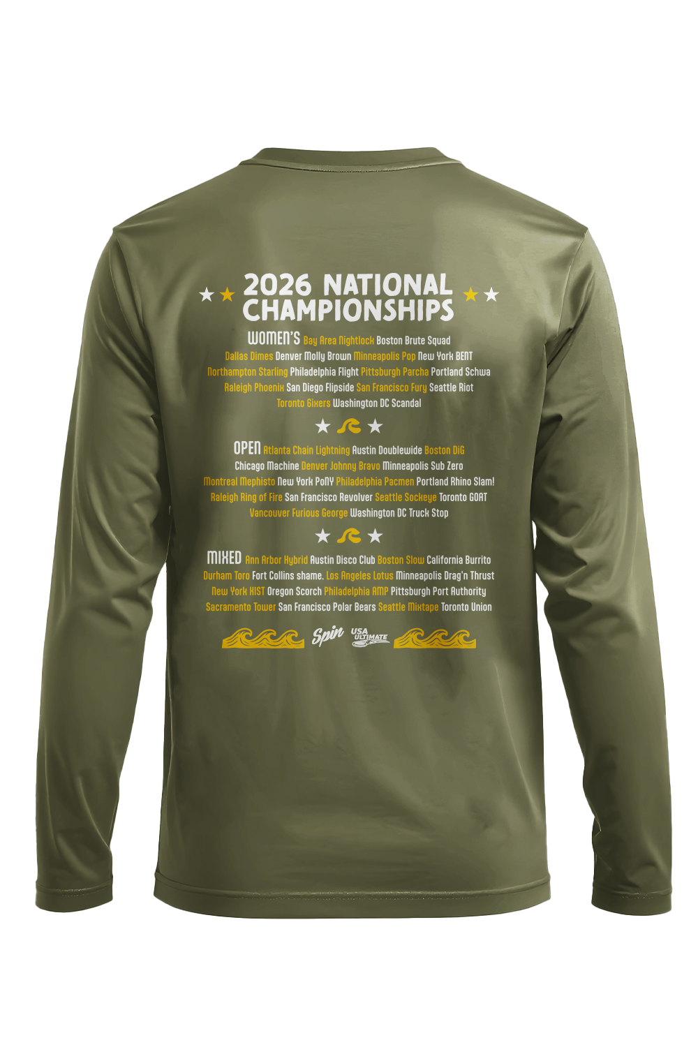 Club 2026 Long Sleeve Jersey (Olive)