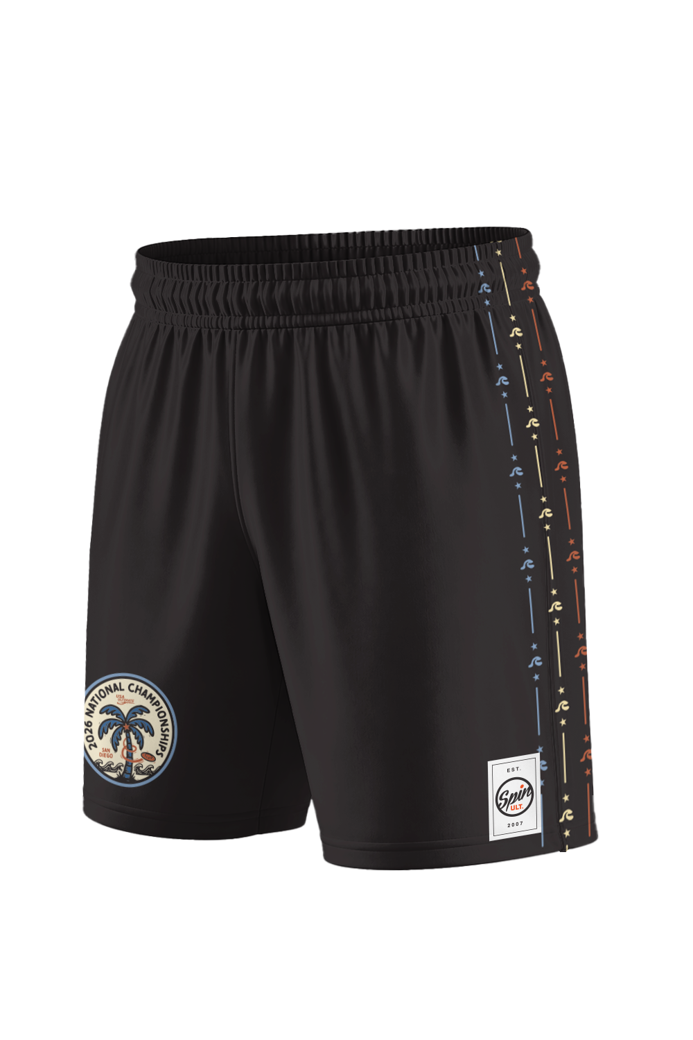 Club 2026 Micro Shorts (Stripes)