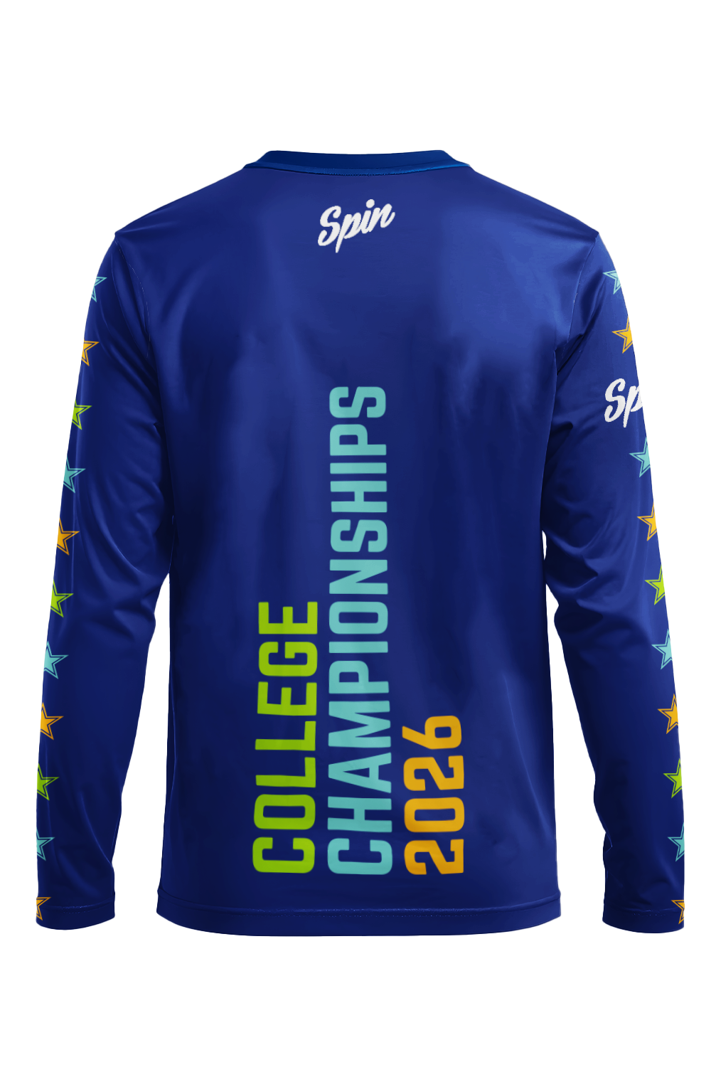 College 2026 Long Sleeve Jersey (Blue Stars)