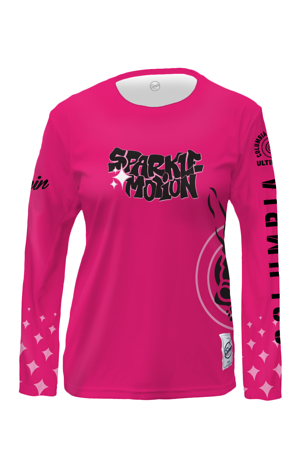Sparkle Motion Long Sleeve Jersey (Pink)