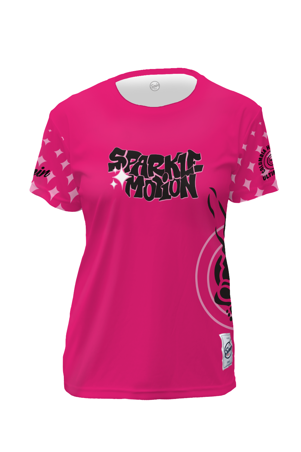 Sparkle Motion Short Sleeve Jersey (Pink)