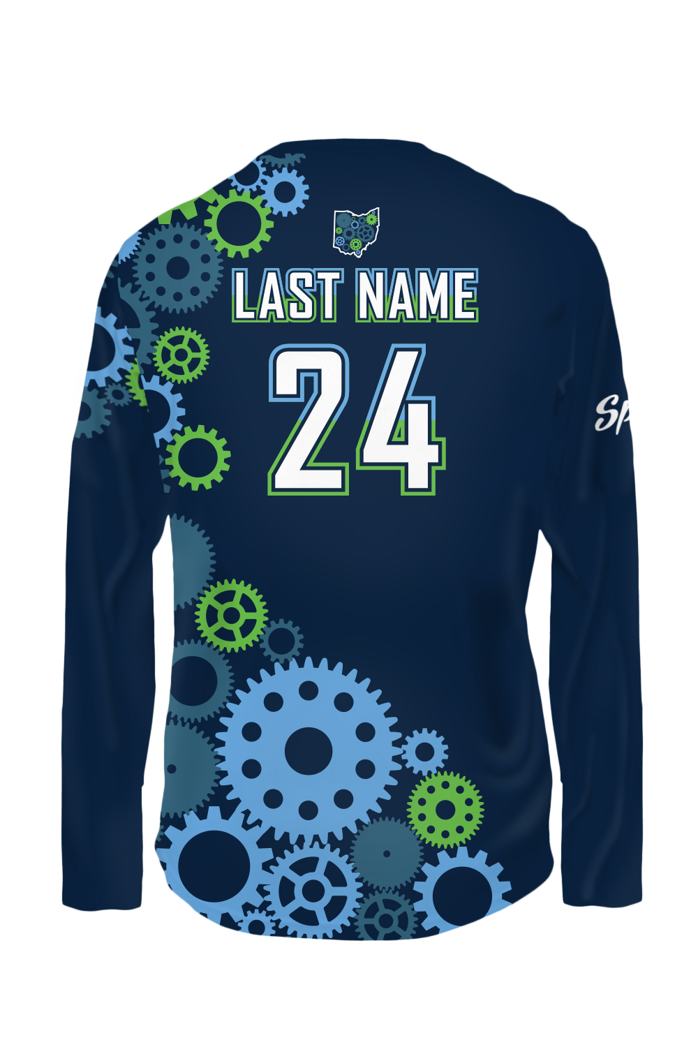 Cohesion Long Sleeve Jersey (Navy)