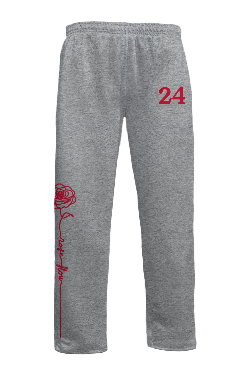 Wild Roses Sweatpants (Heather Grey)
