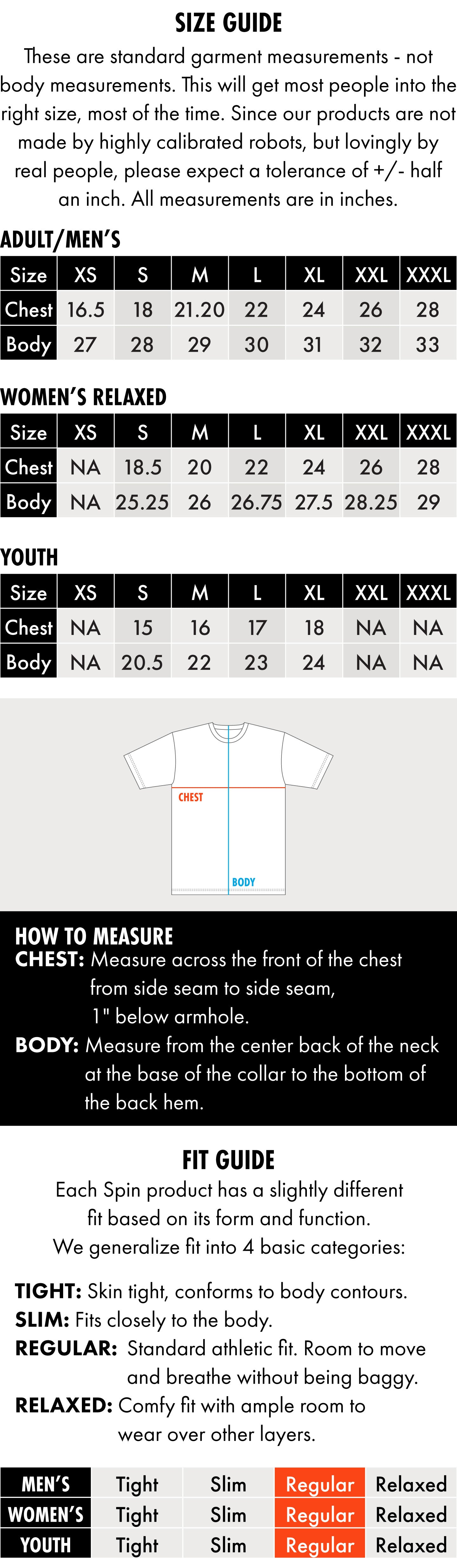 size guide
