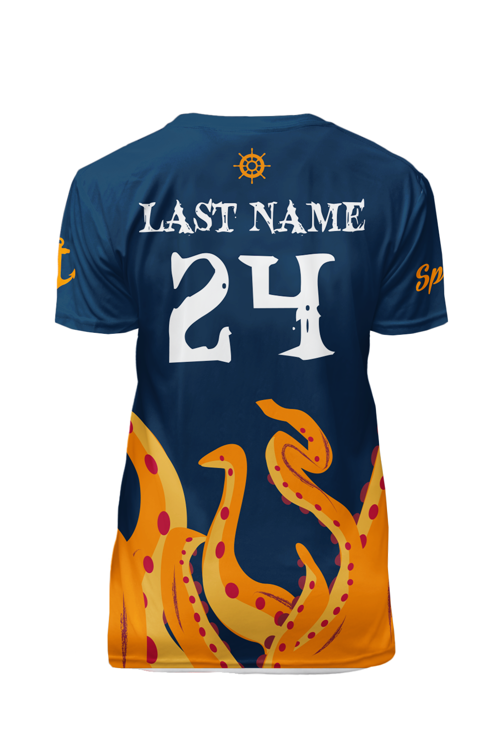 Kraken Short Sleeve Jersey (Navy)