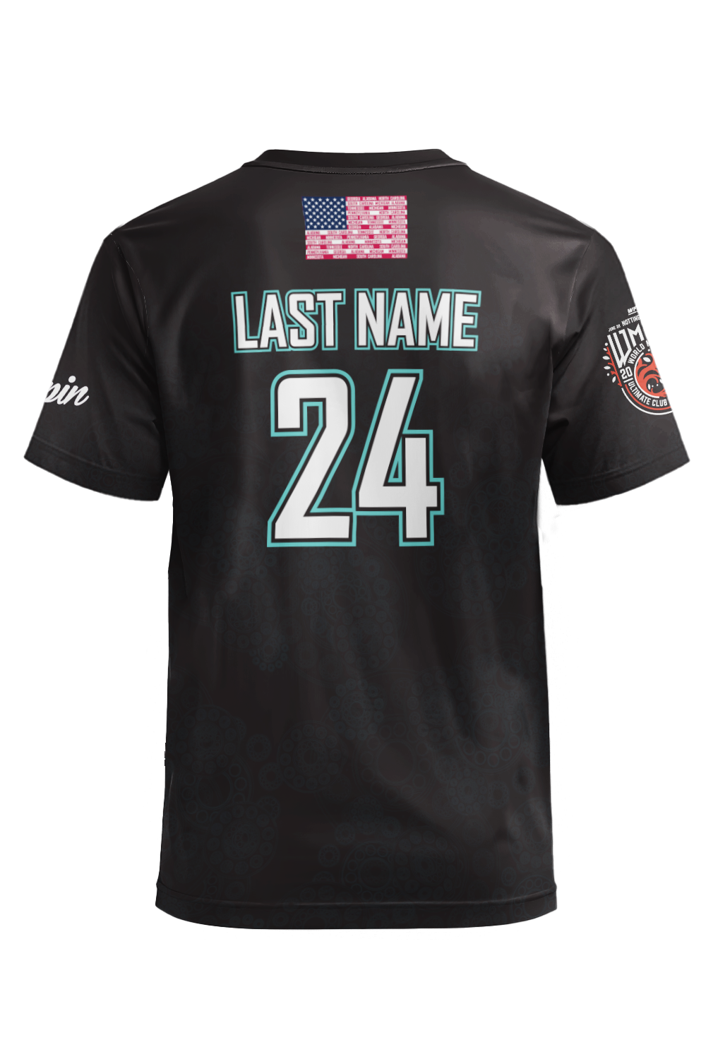 Dial-Up Short Sleeve Jersey (Black)