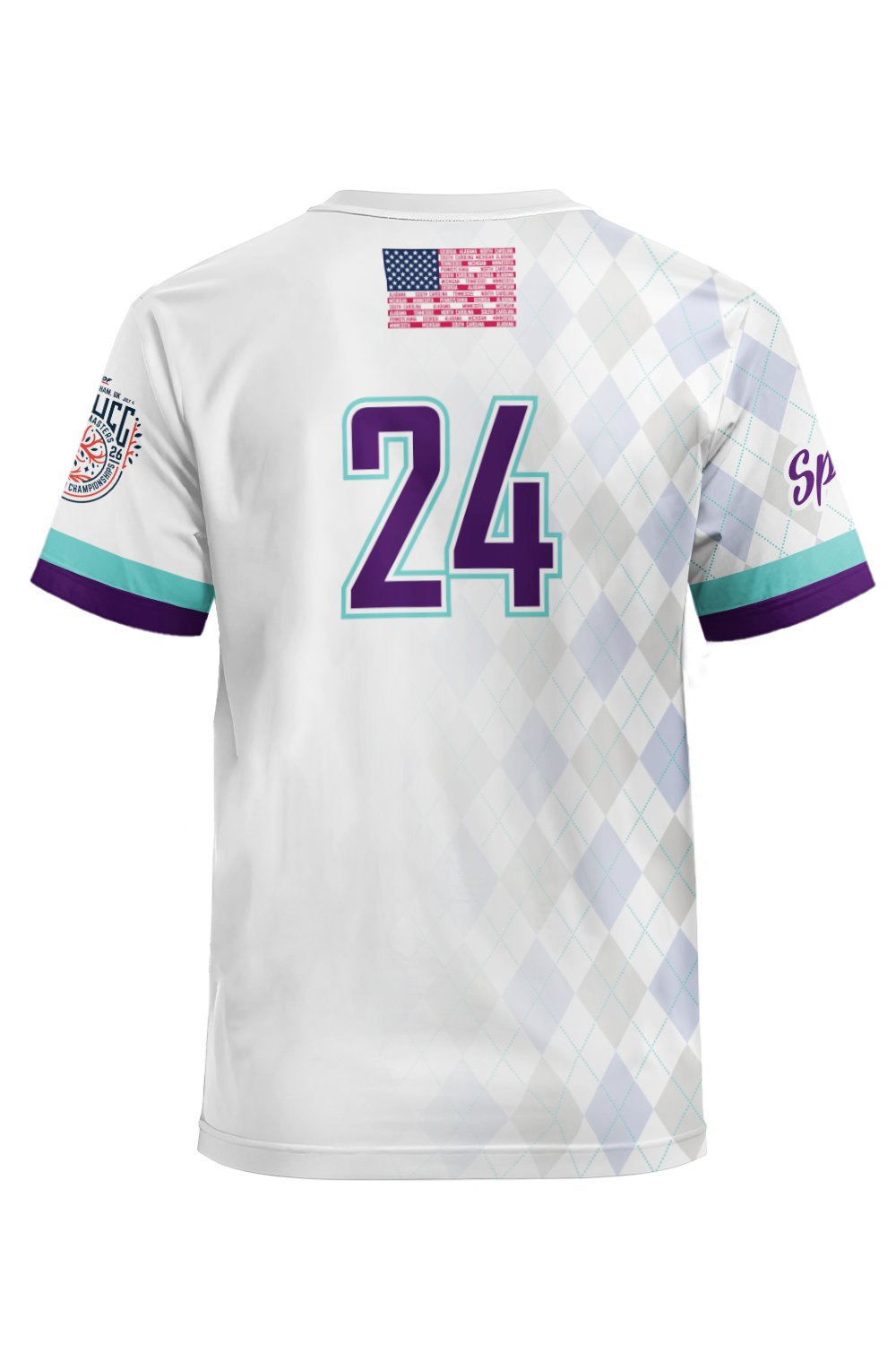 Dial-Up Short Sleeve Jersey (White)