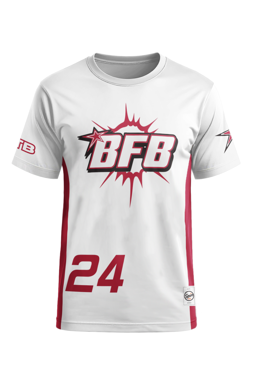 BFB Short Sleeve Jersey (White)