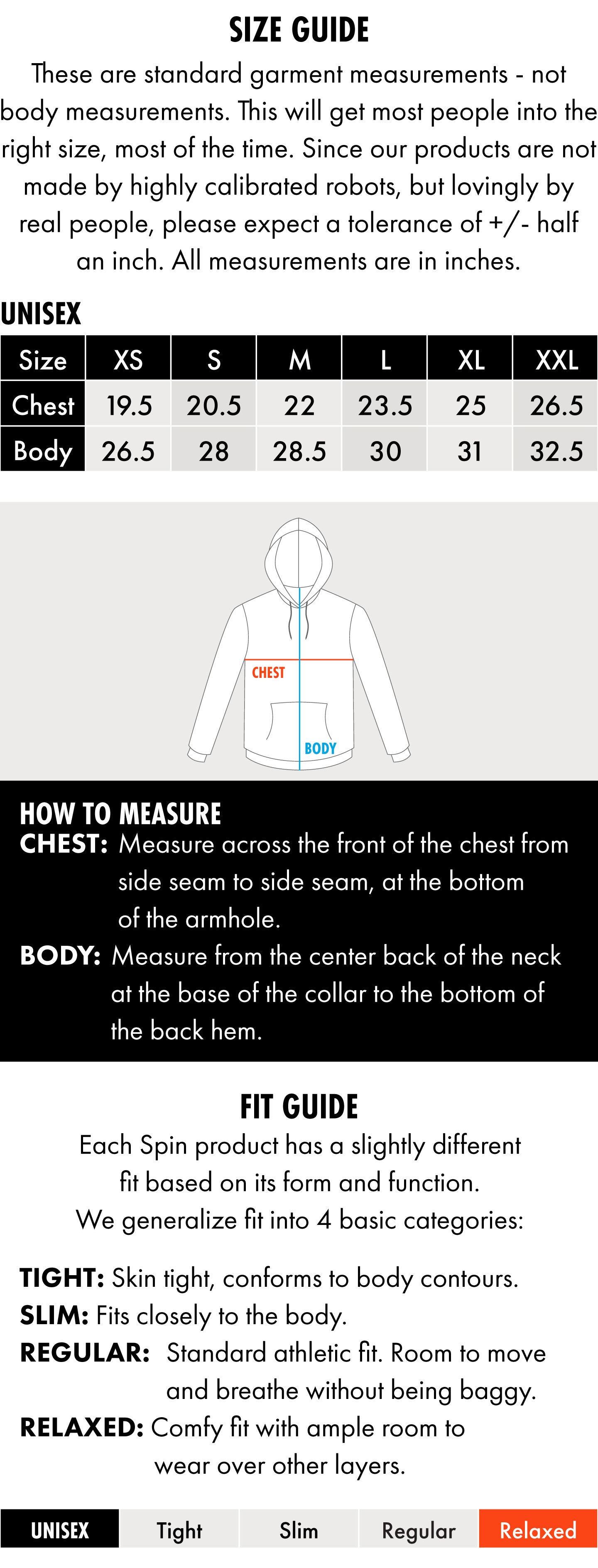 size guide