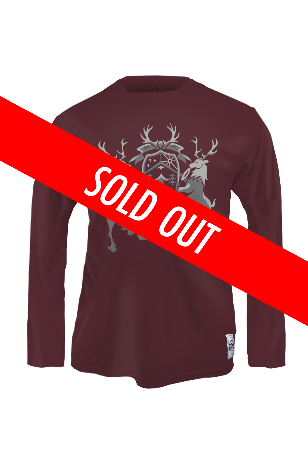 Crest Long Sleeve Jersey (Maroon)