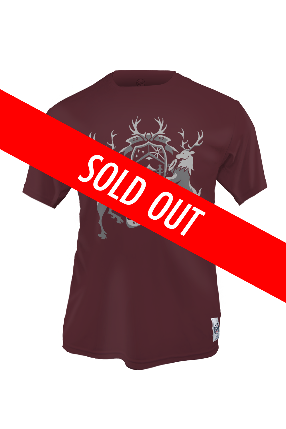 Crest Short Sleeve Jersey (Maroon)