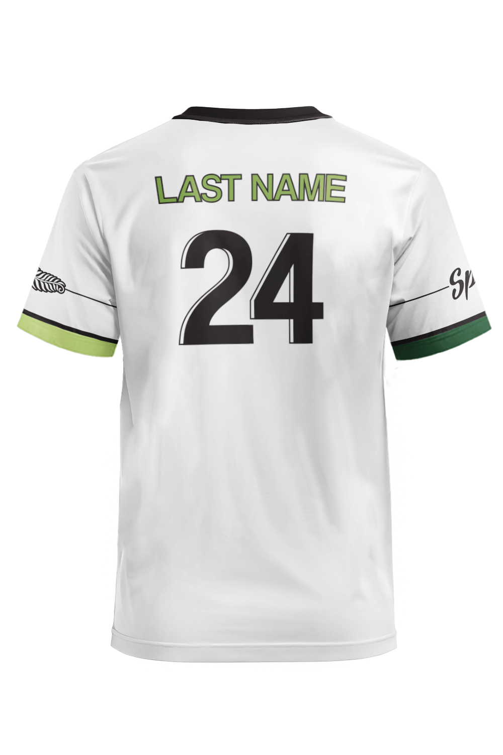 FernLeaf Short Sleeve Jersey (White)