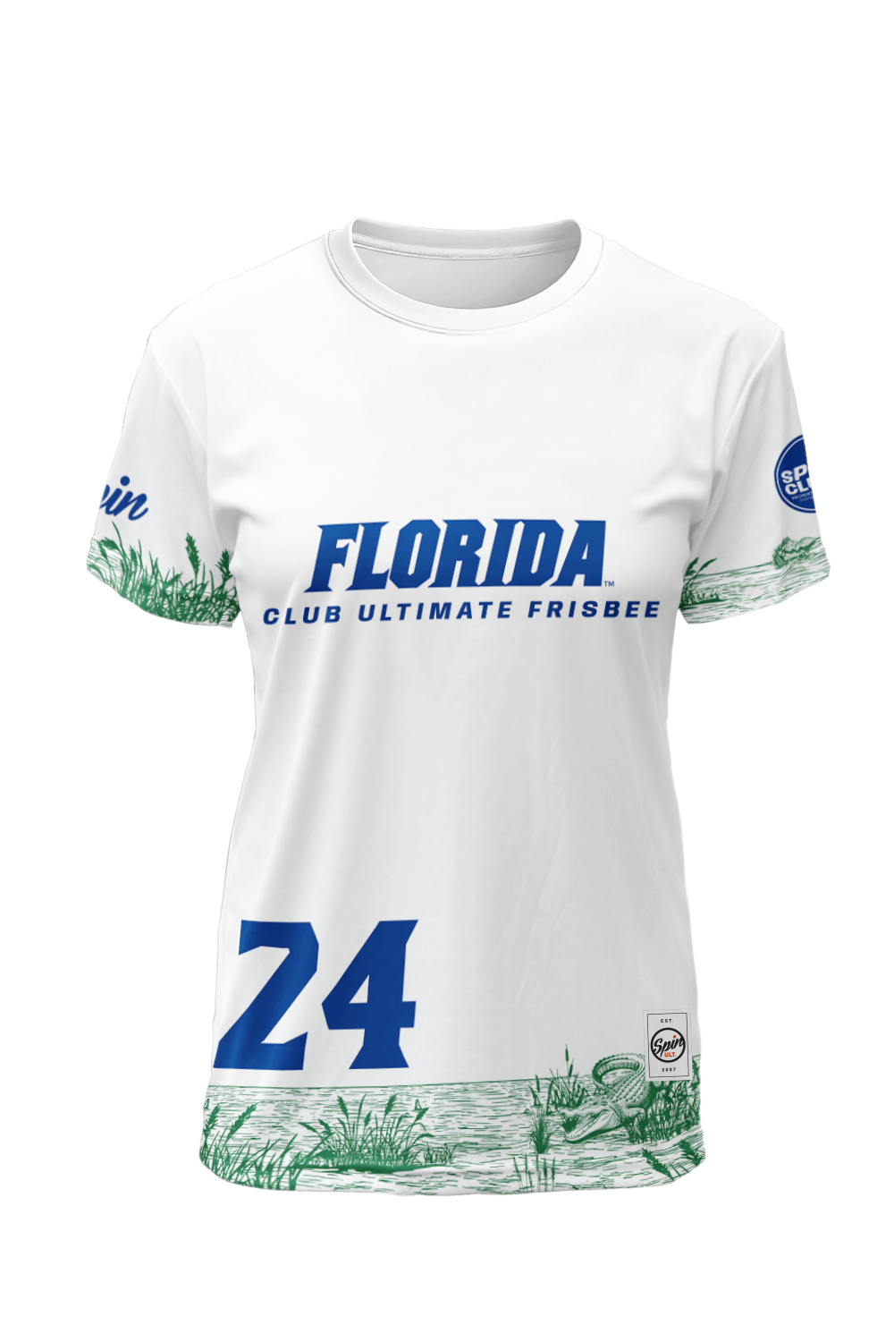 Florida Short Sleeve Jersey (White)