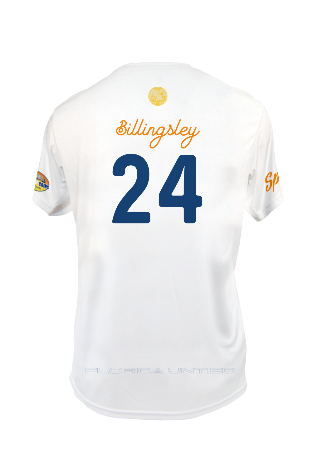Untied Short Sleeve Jersey (White)
