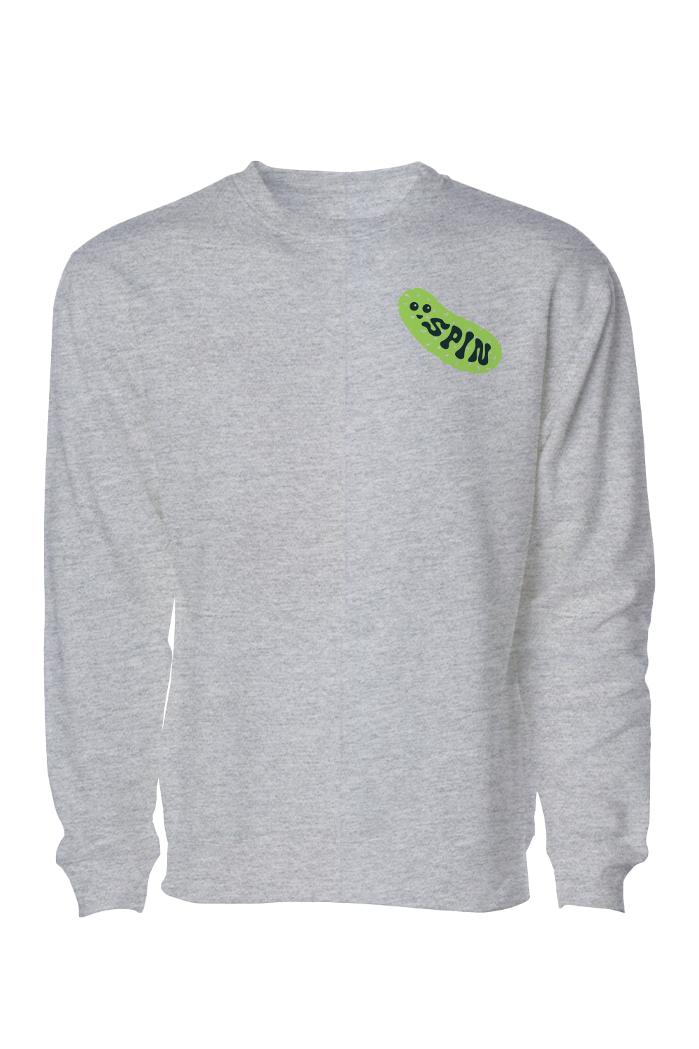 Pickle Juice Crewneck Sweatshirt (Heather Grey)