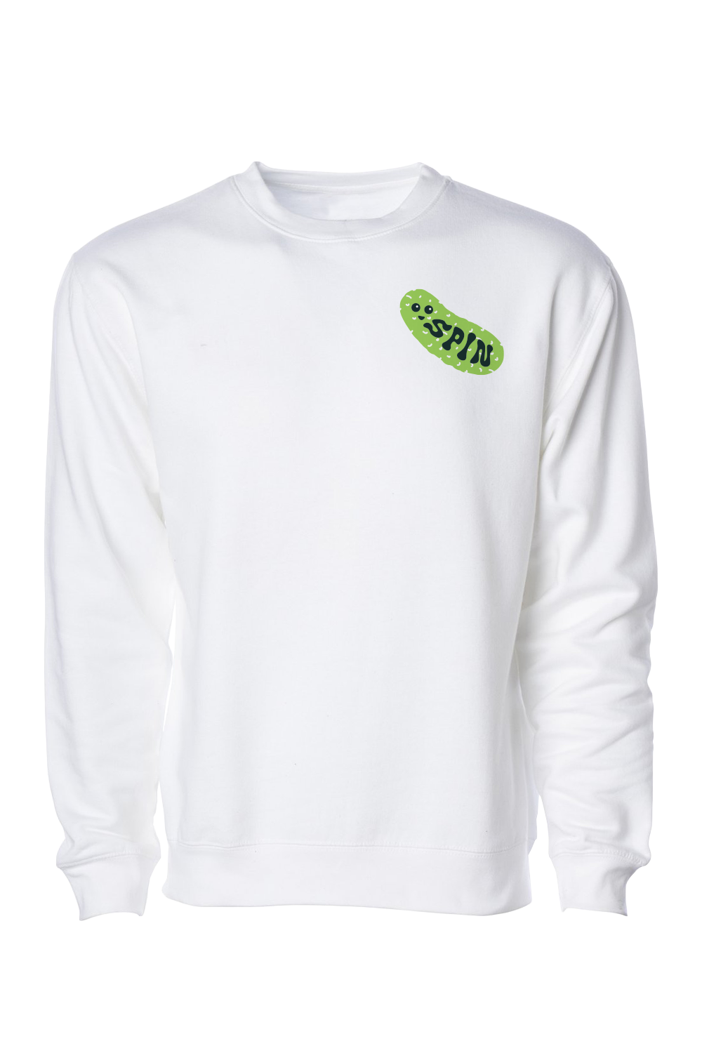 Pickle Juice Crewneck Sweatshirt (White)