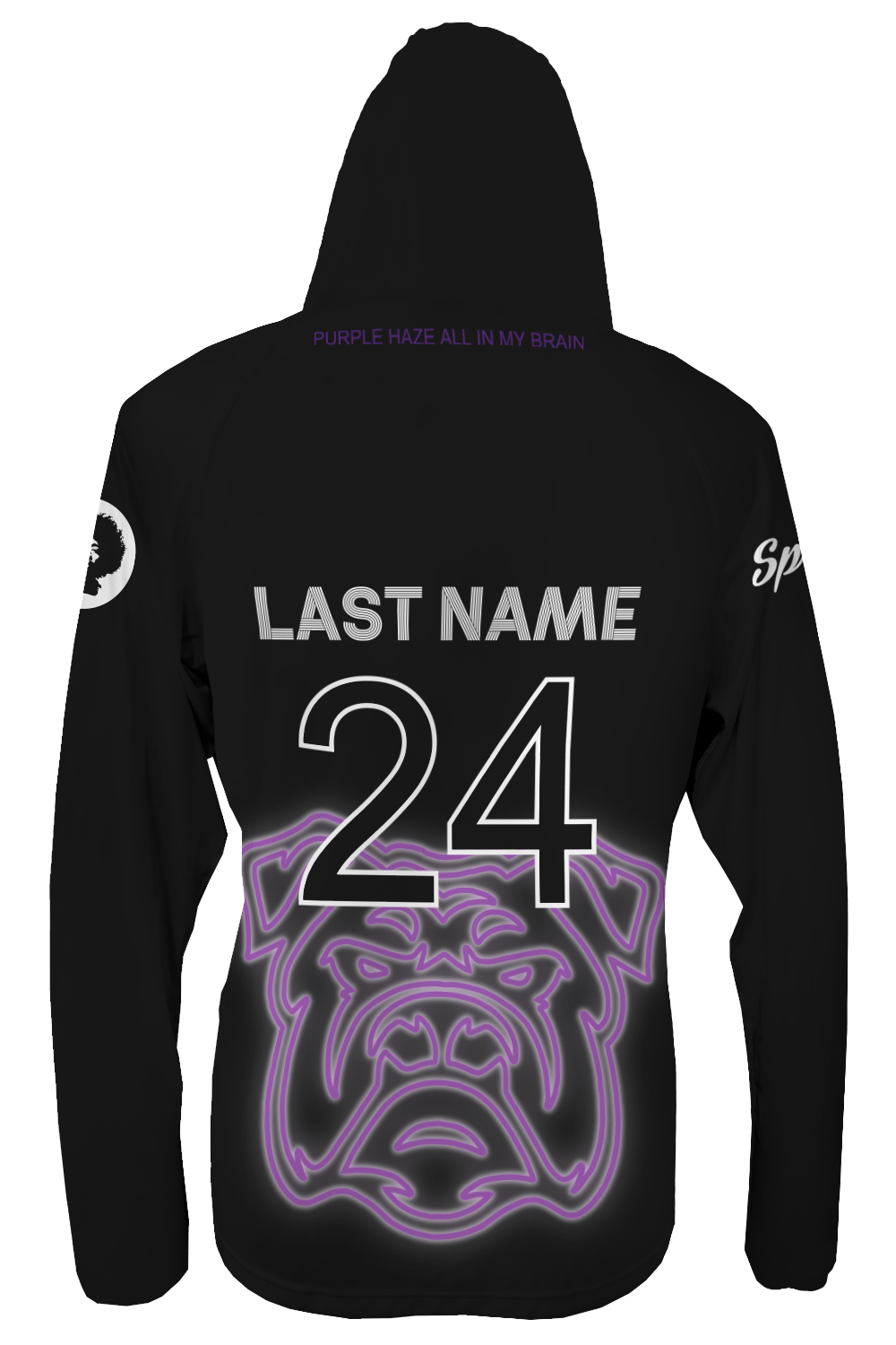 Purple Haze Universal Hoodie (Black)