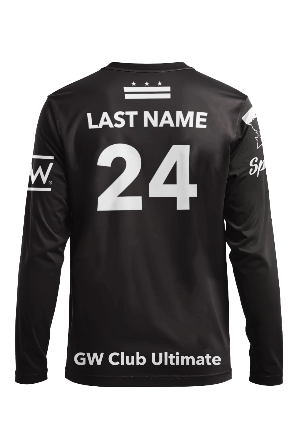 Hippos Long Sleeve Jersey (Black)