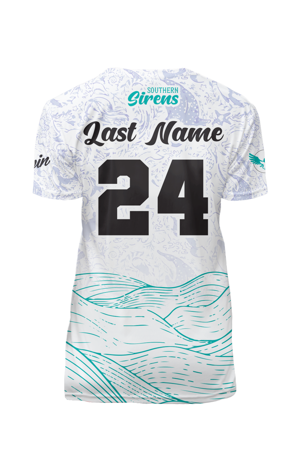 Sirens Short Sleeve Jersey (White)