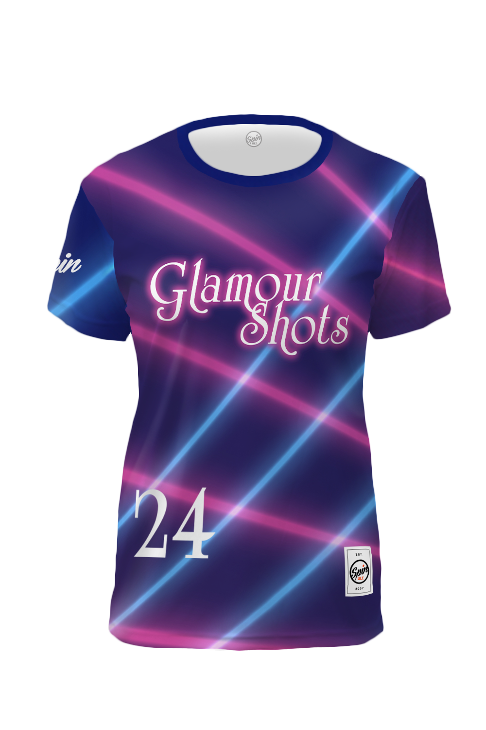 Glamour Shots Short Sleeve Jersey (Navy)