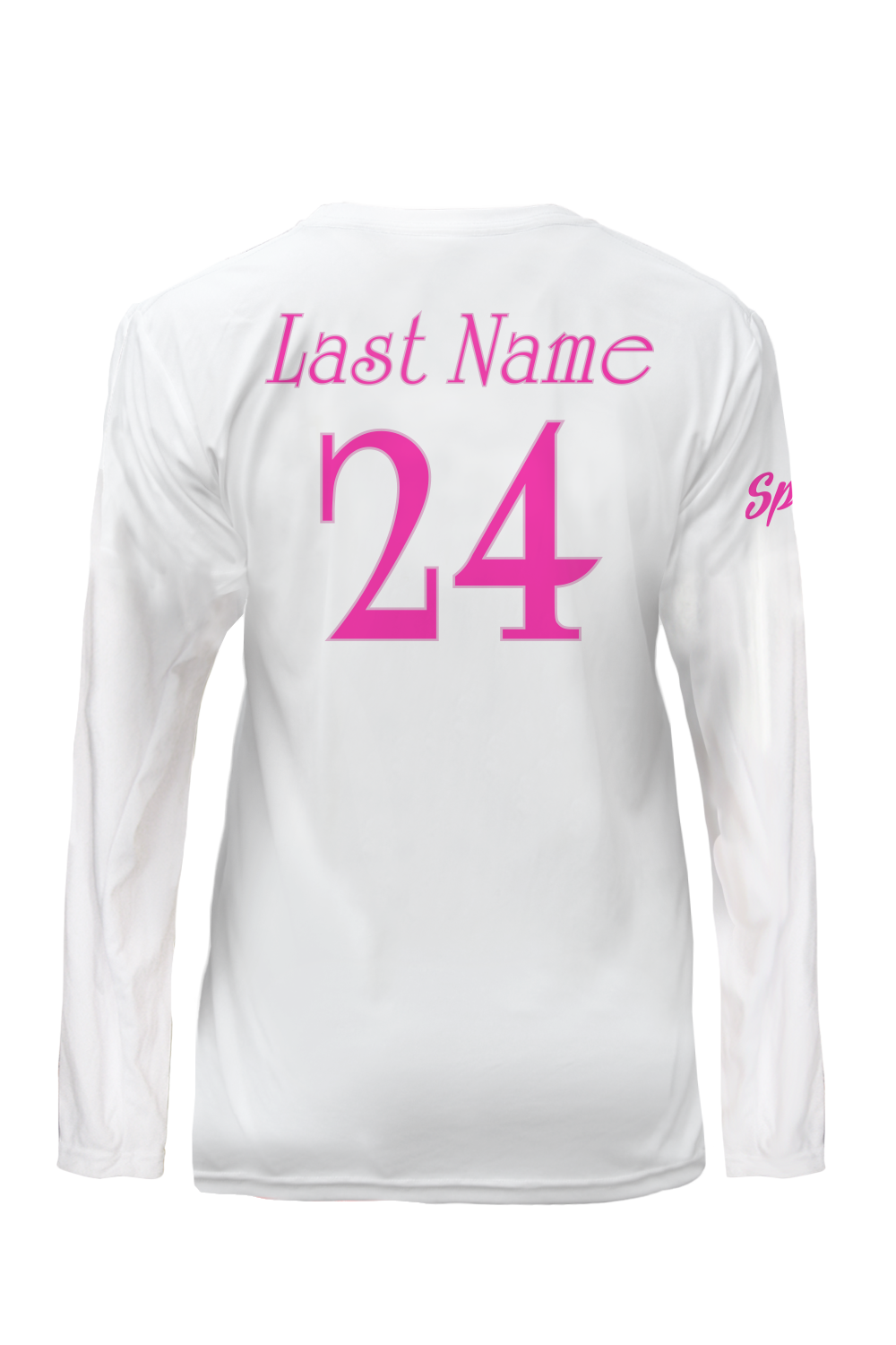 Glamour Shots Long Sleeve Jersey (White)