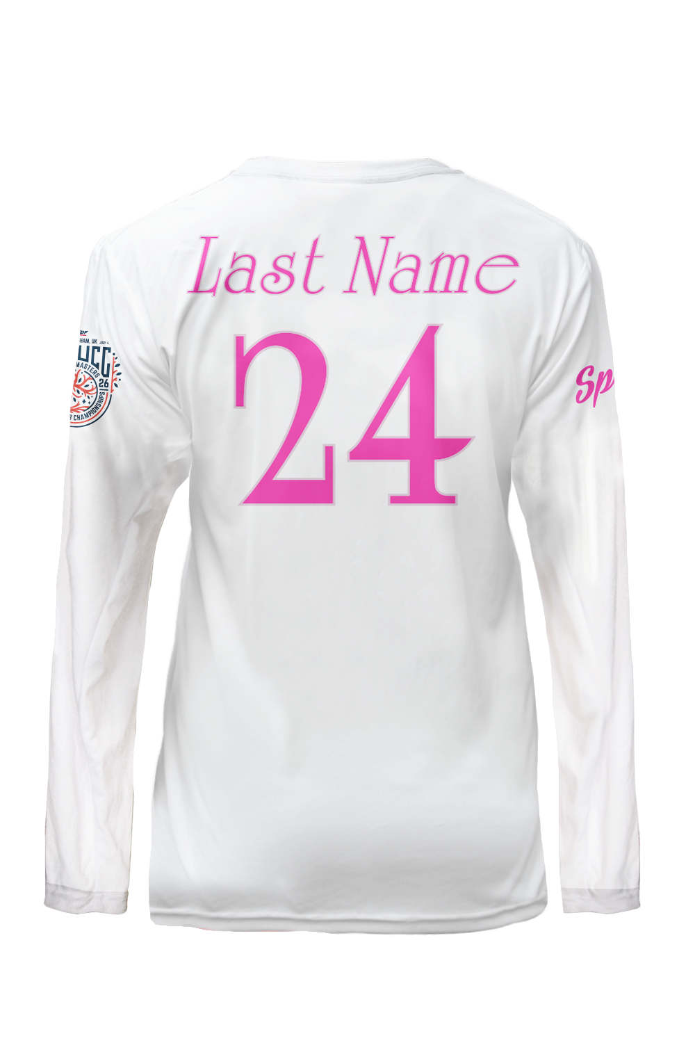Glamour Shots Long Sleeve Jersey (White)