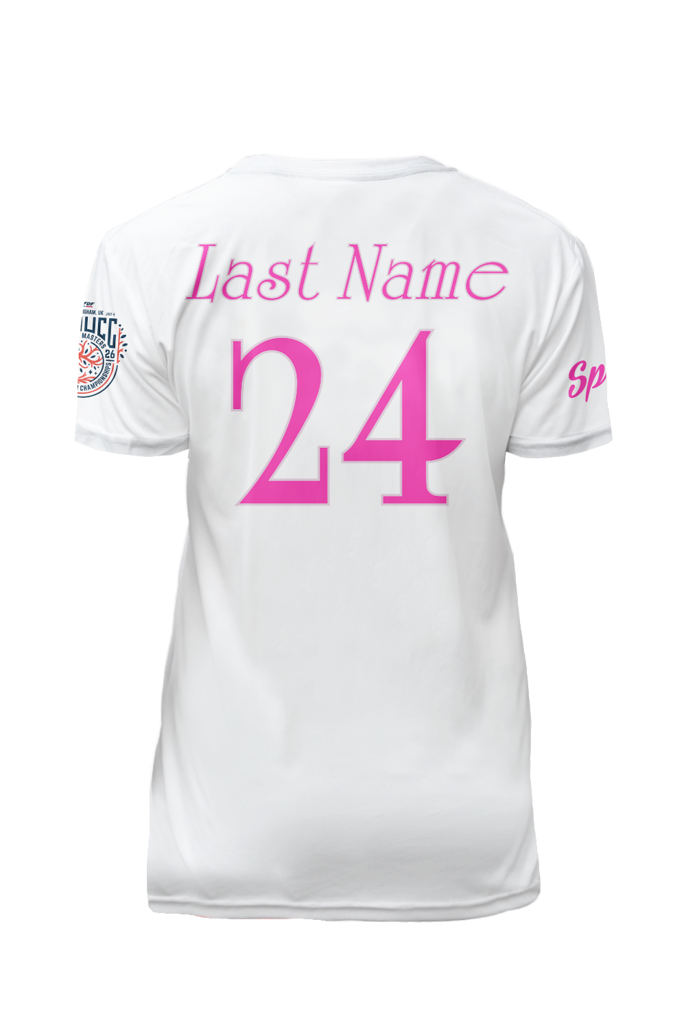 Glamour Shots Short Sleeve Jersey (White)