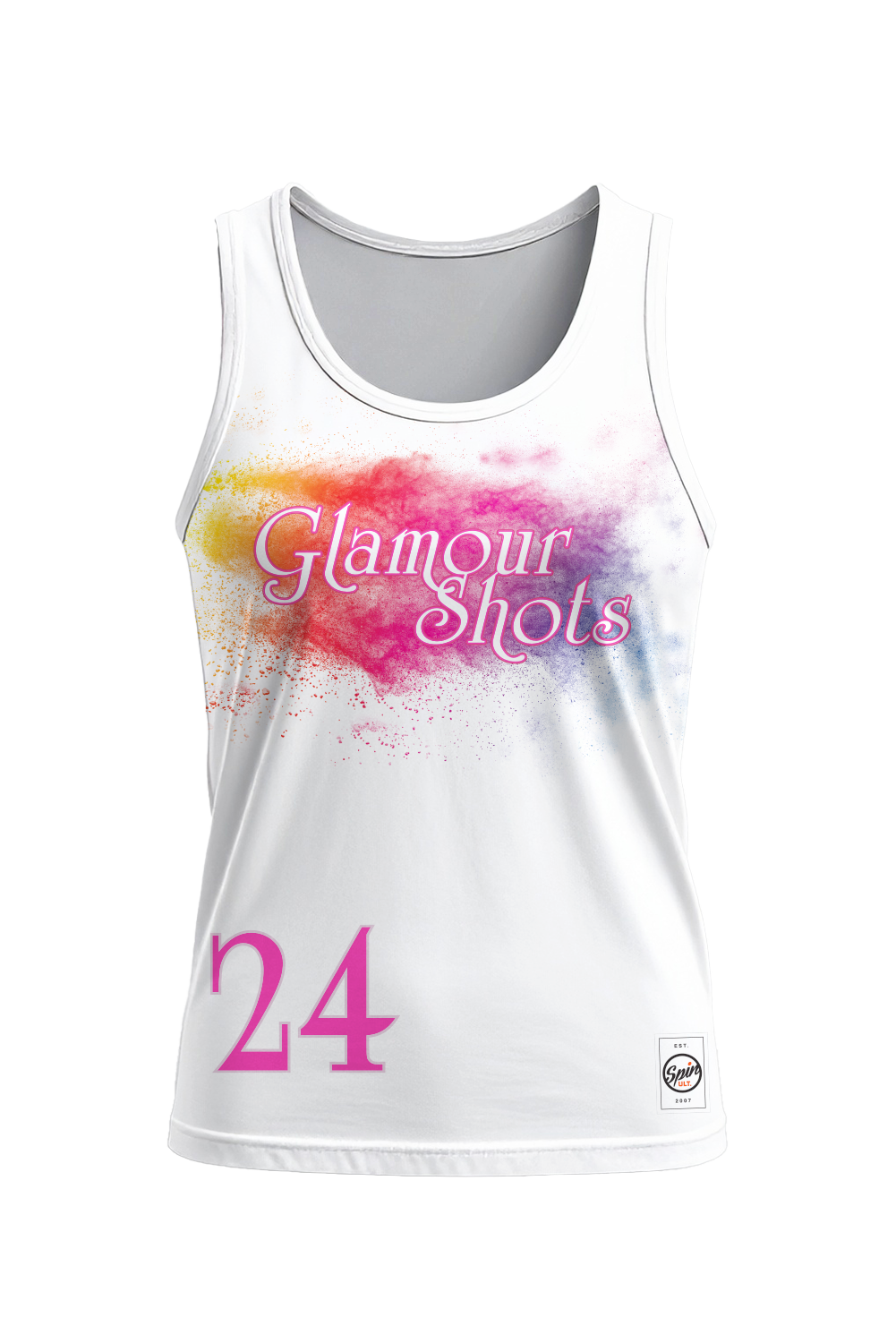 Glamour Shots Tank (White)
