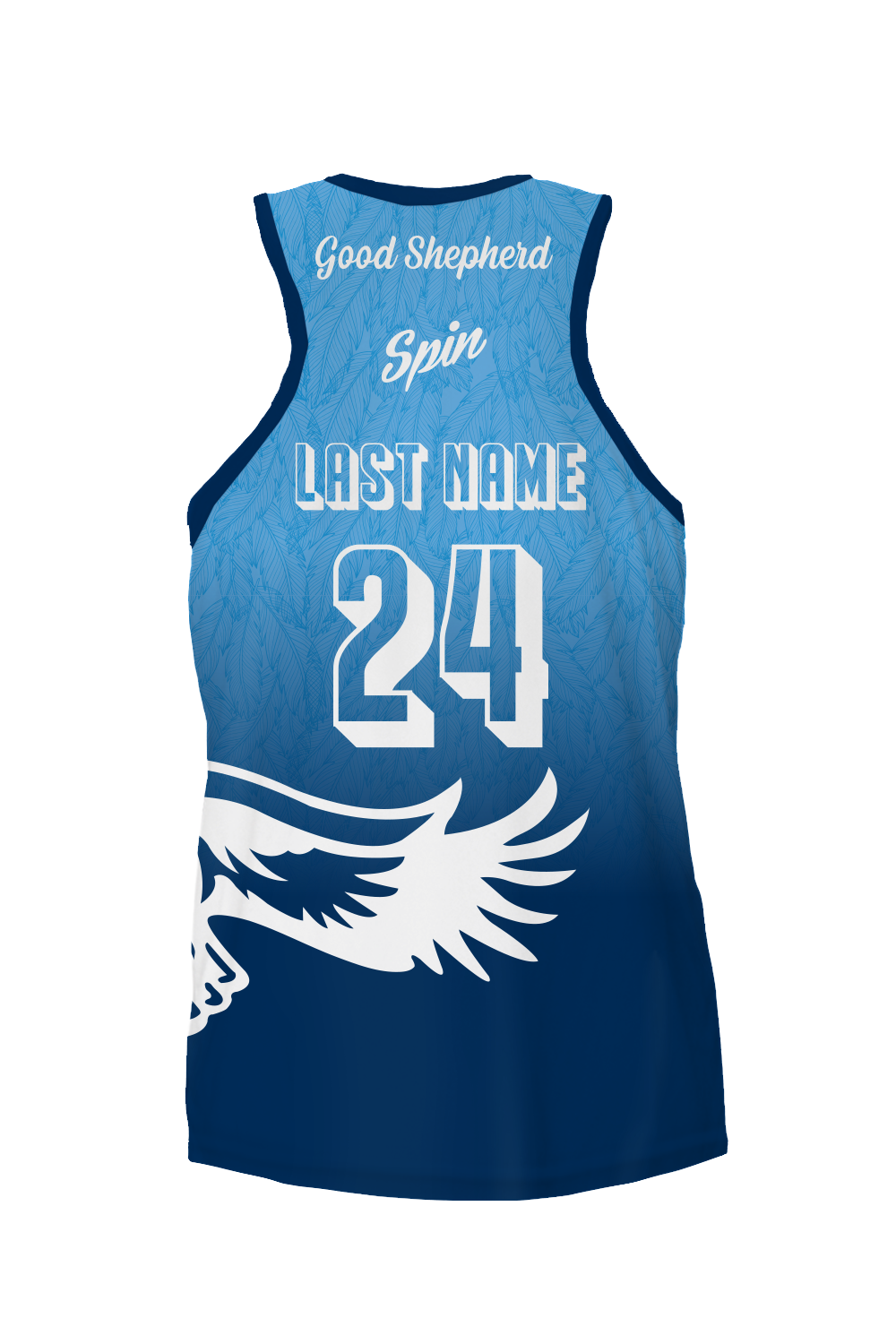 Good Shepherd Lutheran Tank (Blue)