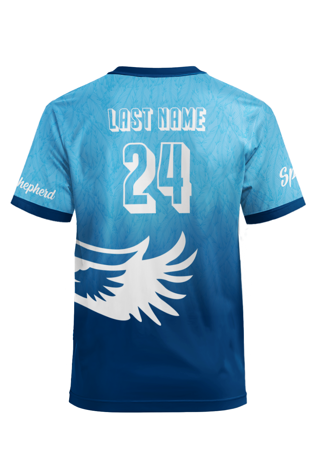 Good Shepherd Lutheran Short Sleeve Jersey (Blue)