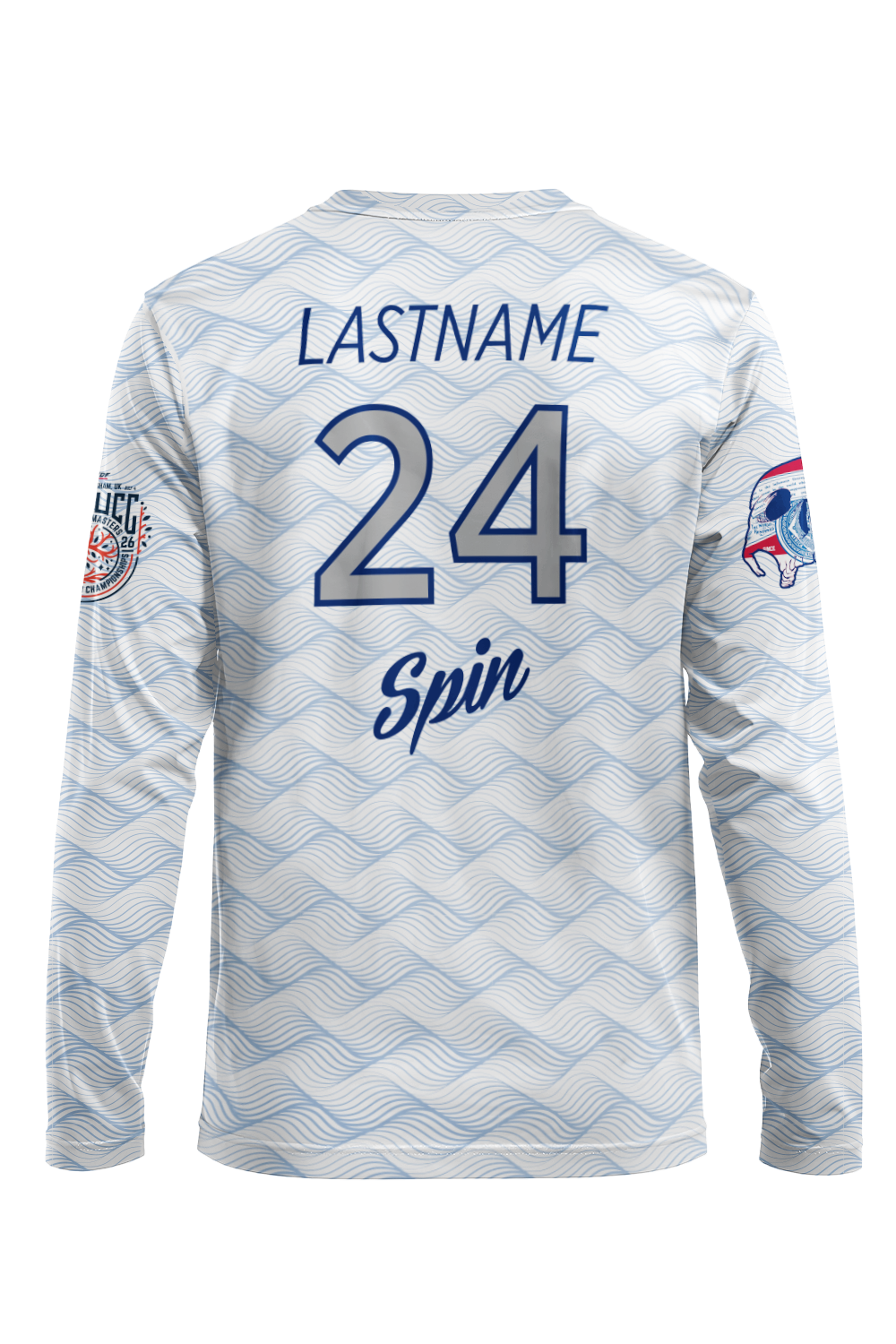 Graveyard Long Sleeve Jersey (White)