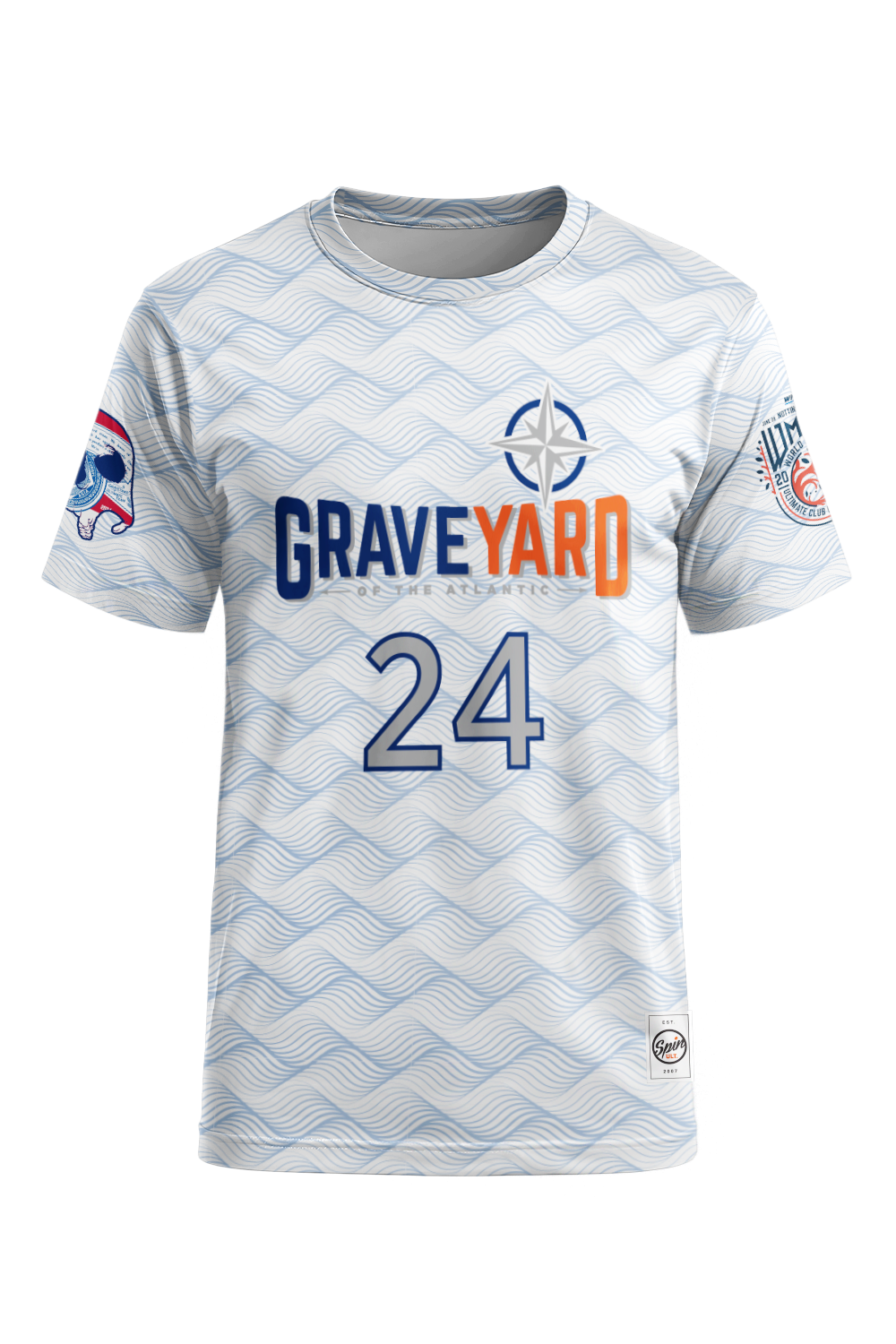Graveyard Short Sleeve Jersey (White)