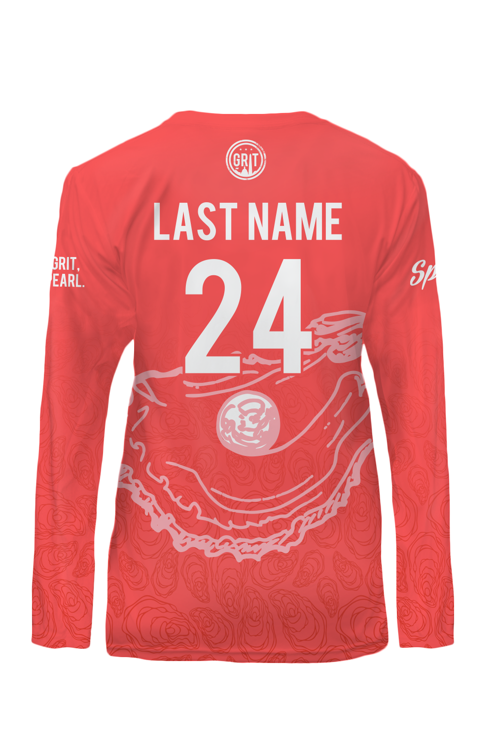 Grit Long Sleeve Jersey (Salmon)