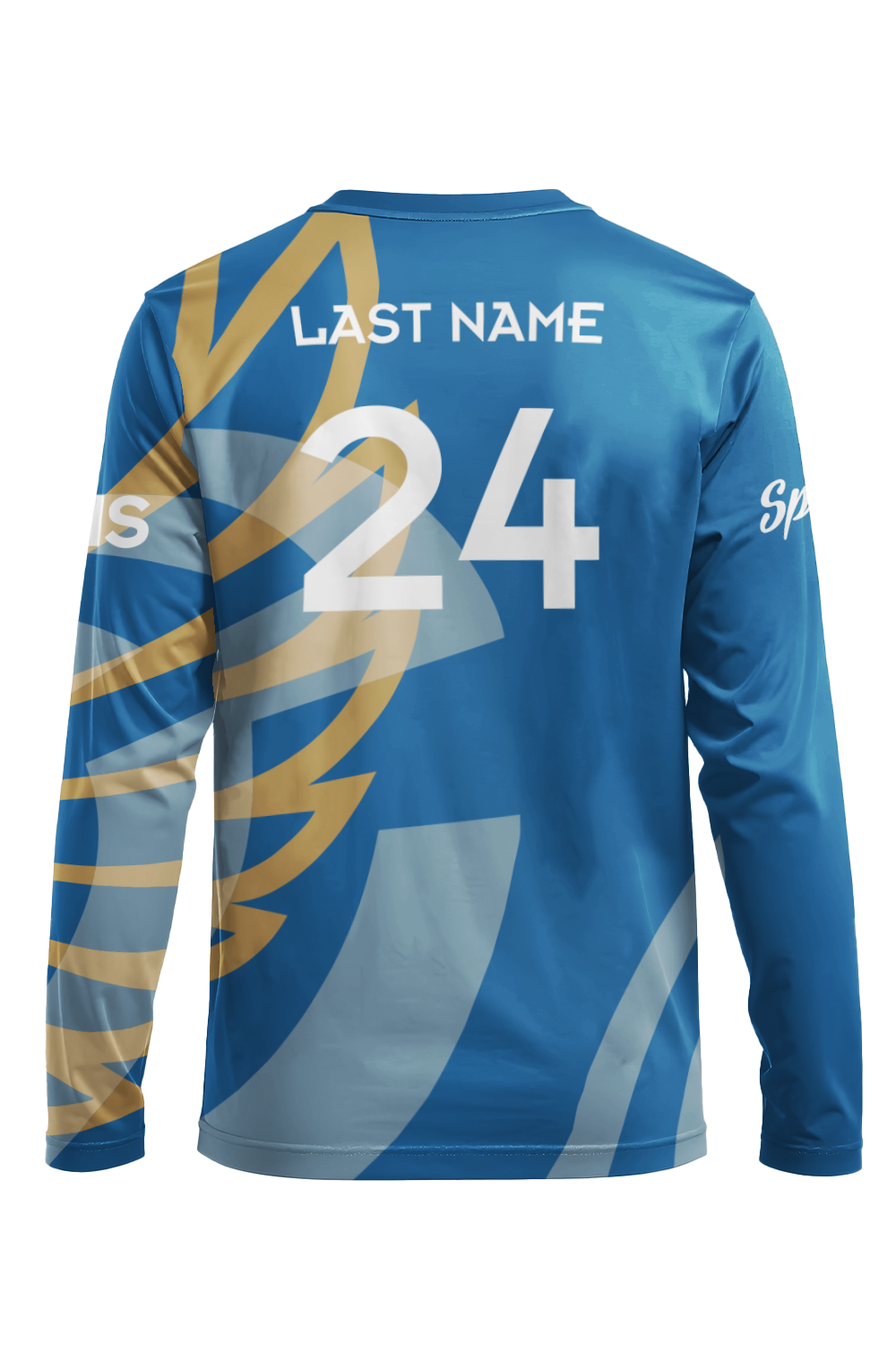 Flight Long Sleeve Jersey (Blue)
