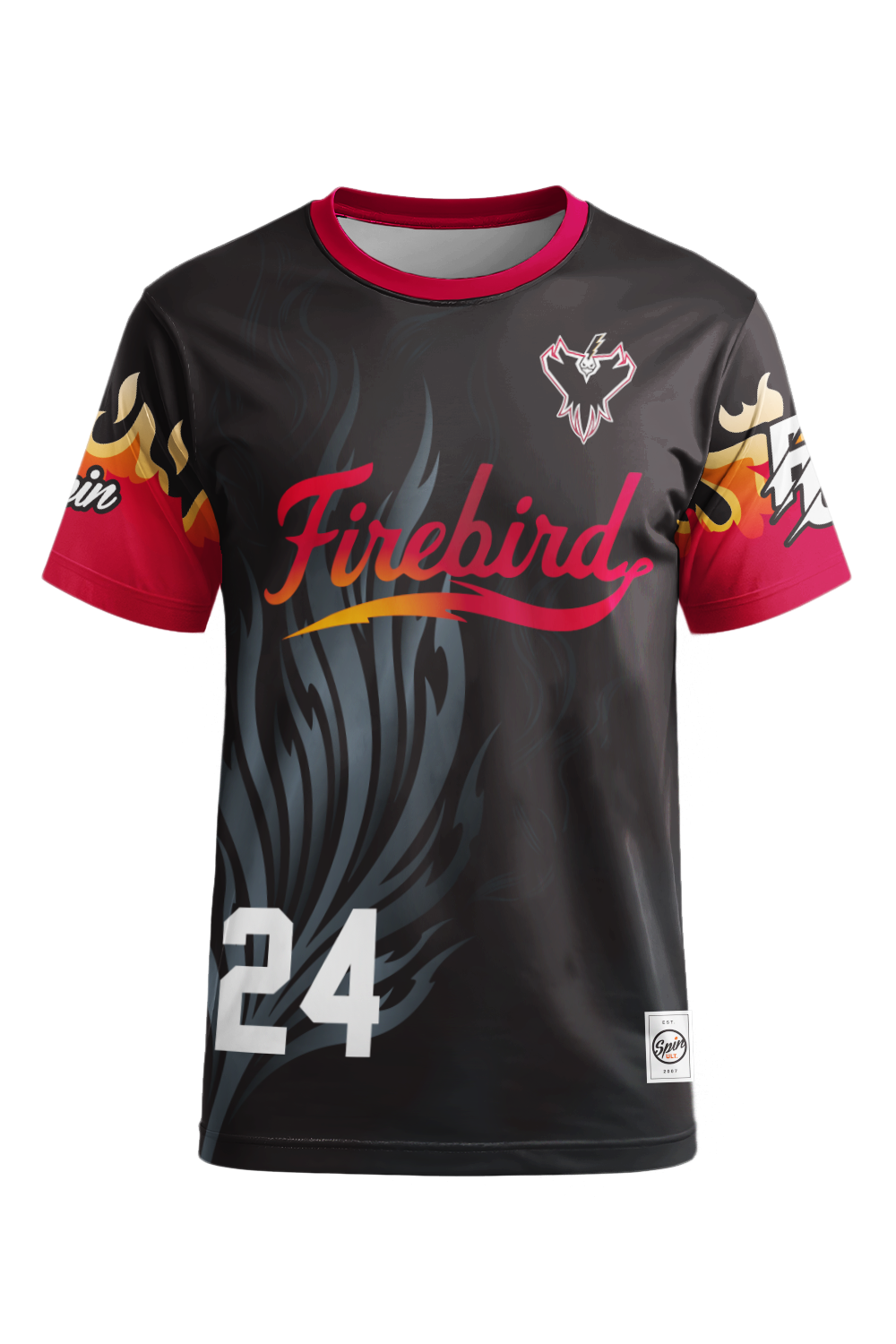 Firebird Short Sleeve Jersey (Black)