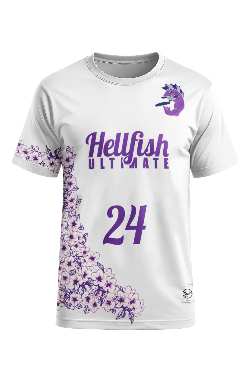 Hellfish Short Sleeve Jersey (White)