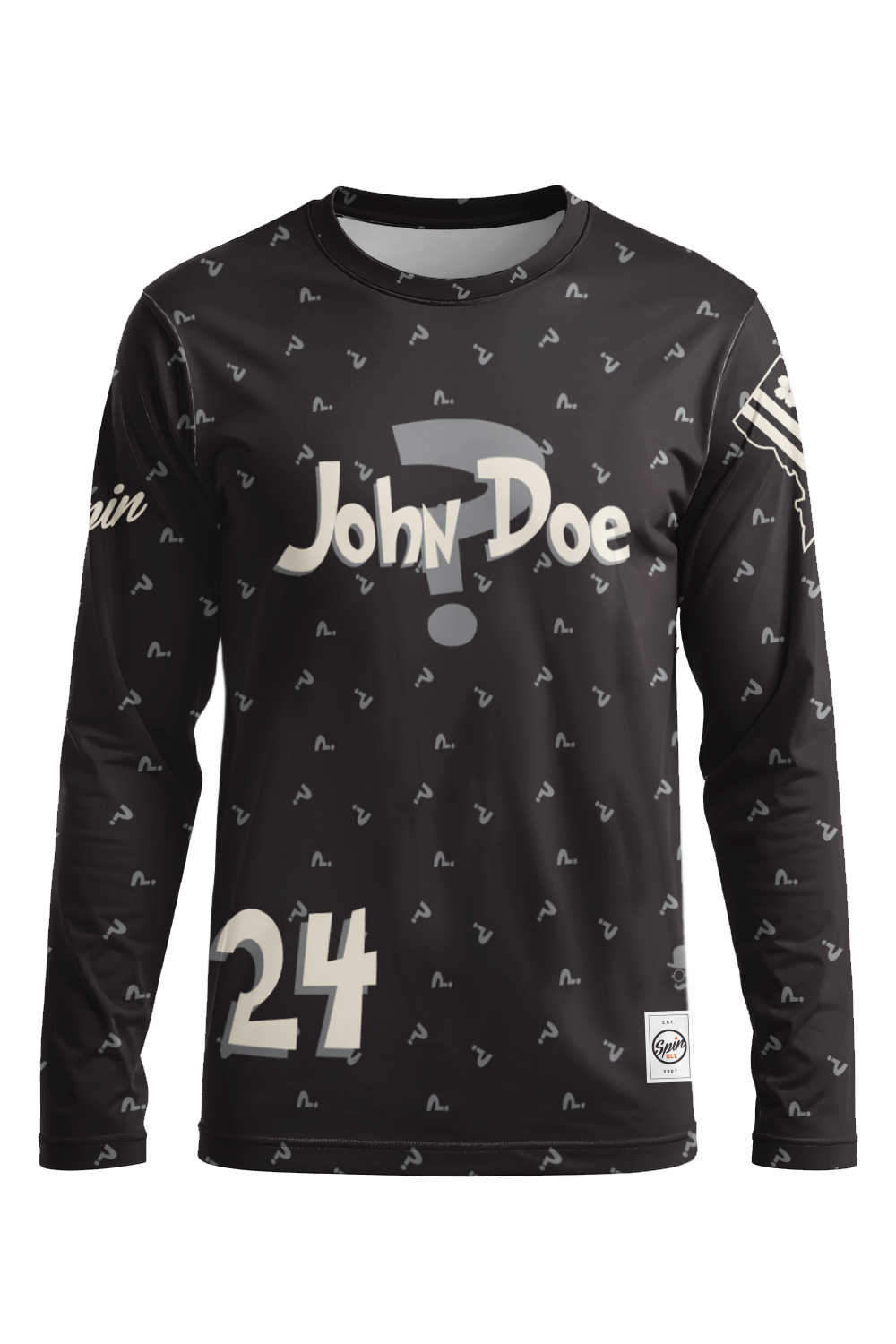 John Doe Long Sleeve Jersey (Black)