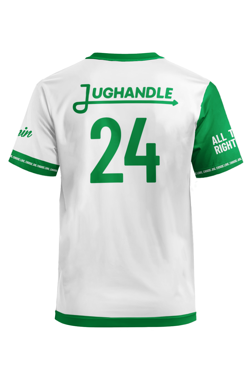 Jughandle Short Sleeve Jersey (White)