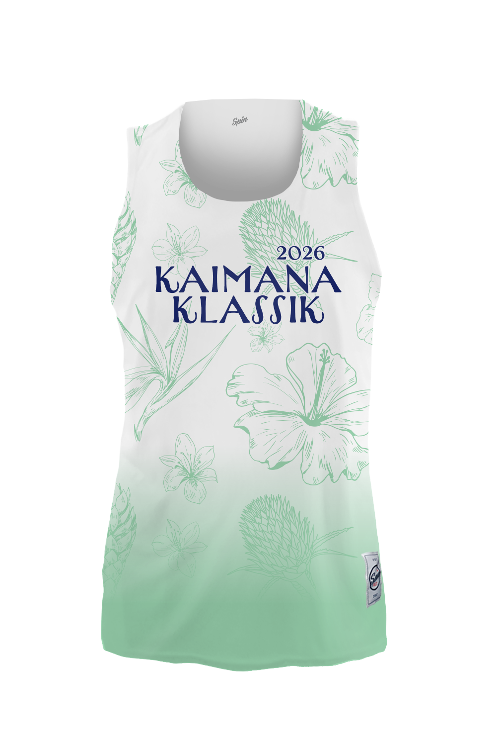 Kaimana Klassik 2026 Tank (Mint Floral)