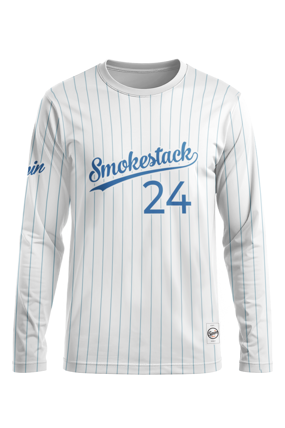 Smokestack Long Sleeve Jersey (White)