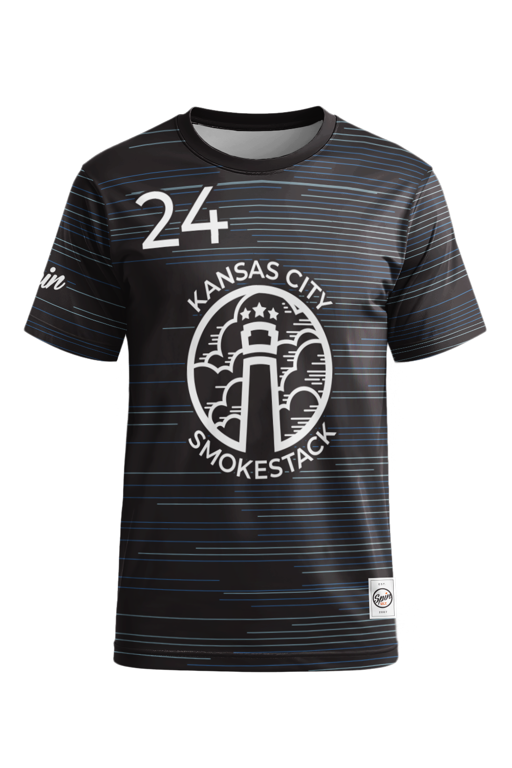 Smokestack Short Sleeve Jersey (Black)