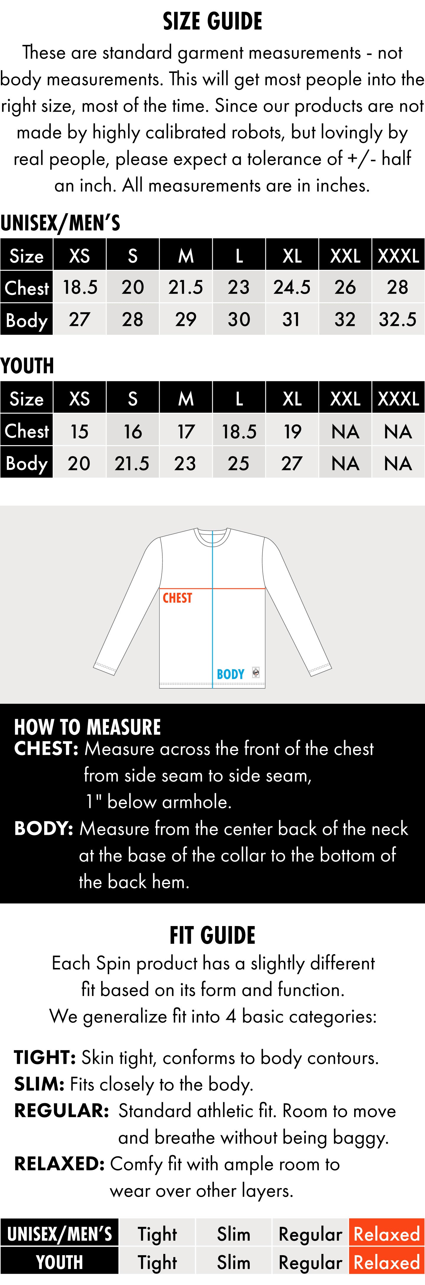 size guide