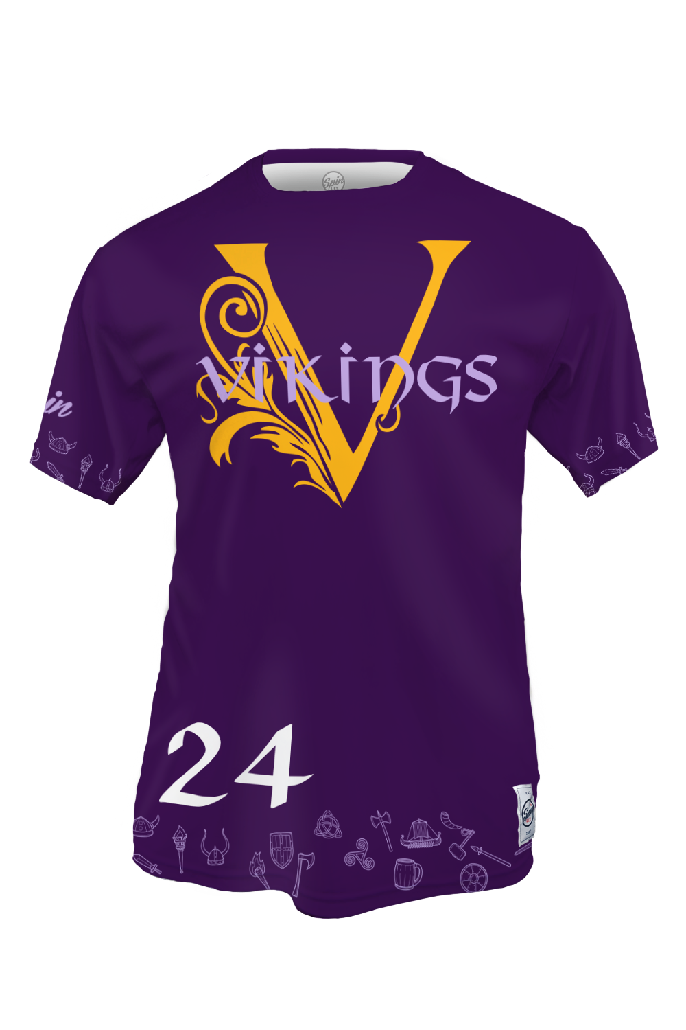 Lakeside Boys Short Sleeve Jersey (Purple)